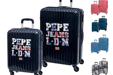 Pepe Jeans ABS trolleyset - 2 delig