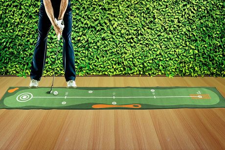 £24.99 instead of £69.99 for an indoor golf practice putting mat from Good Bagen - save 64%