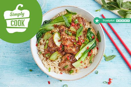 Try your first recipe box from SimplyCook - just pay £1 postage and save 90%