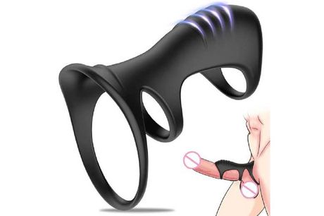 £7.99 instead of £29.99 for a Triple Cock Ring Penis Enhancer 