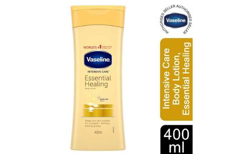 6.44 instead of 13.99 for a Vaseline Lotion Essential Healing 400ml - save up to 54%