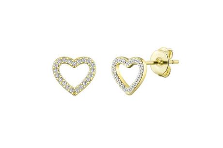 8.99 instead of 17.99 for a Philip Jones Open Heart Earrings - save up to 50%