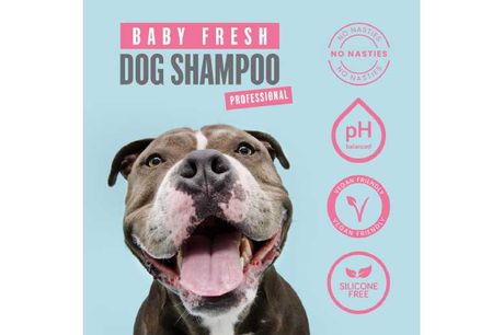 £7.99 instead of £9.99 for a Baby Fresh Pet Shampoo - 500ml, 1L or 5L - save up to 20%