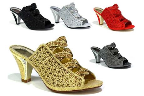 £25.99 instead of £32.99 for a Womens Open Toe Heel Sandals - save up to 21%
