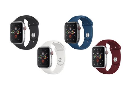 Apple Watch-kompatible gummiremme. Trænger dit Apple Watch til en ny rem? Så tag et kig på disse Apple Watch-kompatible gummiremme, der både fås i flere størrelser, flere farver og som passer til alle Apple Watch-modeller.