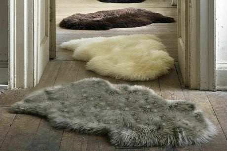 £9.99 instead of £17.99 for a faux sheepskin rug from Silent Dreams - save 44%