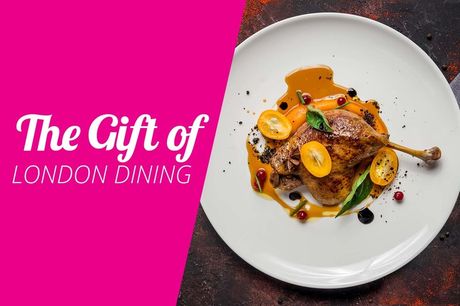 Spoil your loved one with a London Dining gift pack – choose from a selection of over 100 locations, from Michelin awarded restaurants and luxury 3-course dining to cocktail brunches!