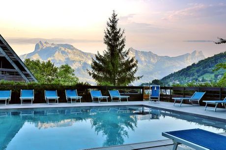 Francia Alta Savoia - SOWELL HOTELS Mont Blanc &amp; Spa 4* a partire da € 59,00. All Inclusive in elegante resort alpino con vista sul Monte Bianco