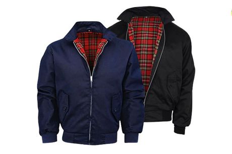 Klassisk Harrington jakke - 4 farver og 5 størrelser