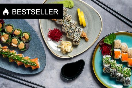 Sushi i særklasse - 40 stk.. Kokken har arbejdet på Michelin-stjernet restaurant