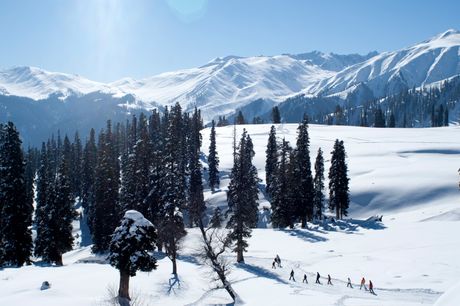 Skirejse til Kashmir ved Himalaya. Lad årets skiferie gå til bjergtagende Himalaya, der byder på "once in a lifetime"-oplevelser for alle skientusiaster. I får hele fem dage på ski i de smukkeste omgivelser, inden I tilbringer en dag i Delhi med guide. En