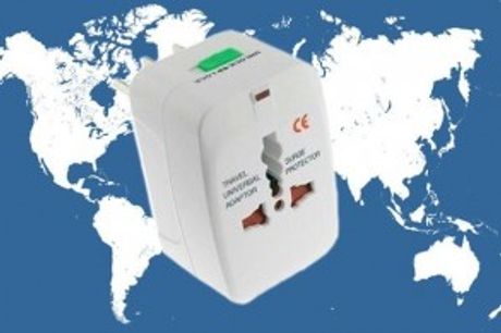 Universal Rejse Adapter. 	Smart universal rejse adapter der kan benyttes til stikkontakter i mere end 150 lande. 