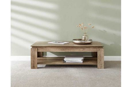 £104.99 instead of £229.99 for a Canyon Oak Luxury Coffee Table - save up to 54%