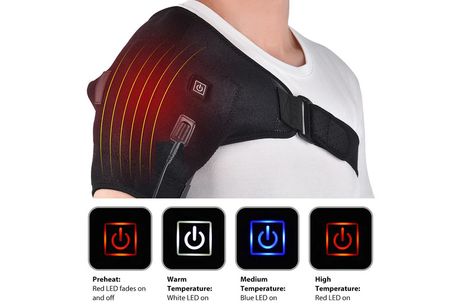 £17.99 instead of £59.99 for a shoulder brace with heat therapy function from Oberobiz - save 70%