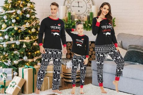 Jule pyjamassæt til hele familien