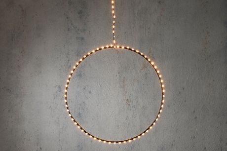 Decoratieve cirkel met ledlichtjes 