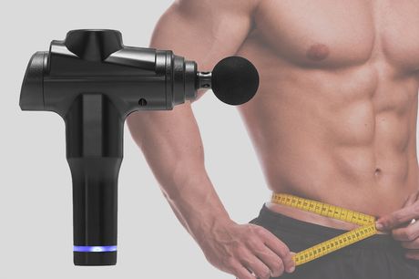 £21.99 instead of £129.99 for an LCD massage gun with attachments from Hirix International 