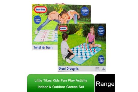 £8.5 instead of £16.99 for a Little Tikes Kids Indoor & Outdoor Games - save up to 50%