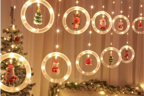 Flot 3M LED-julelyskæde - hvid og varm glød!