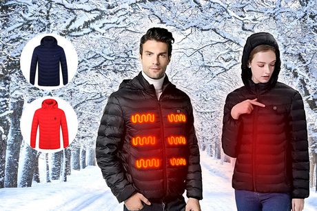 £21.99 instead of £79.99 for a unisex heated puffer jacket from Shop in Store - save 73%