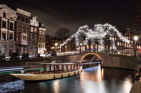 Amsterdam Light Festival rondvaart met privéboot (12, 20 of 30 p.) 