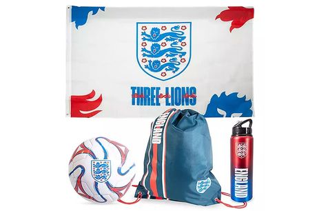 From £27.99 for an England licenced football gift set from Spencer Grace Limited - save up to 13%