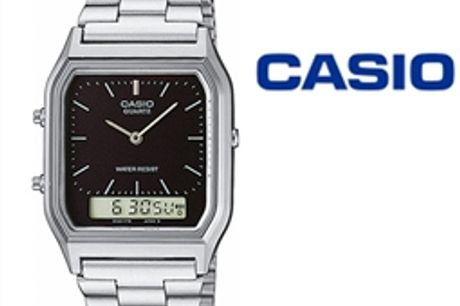 Relógio Casio® AQ-230A-1DMQ por 67.98€ PORTES INCLUÍDOS