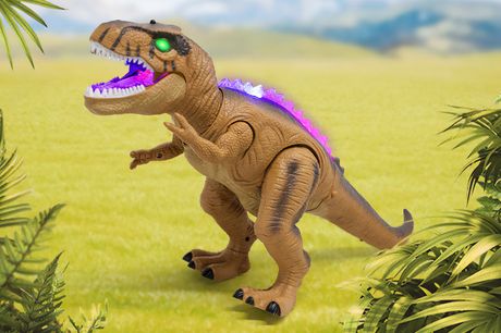 £19.99 instead of £59.99 for a LED Light Up Remote Control T-Rex Dinosaur Toy from Hirix - save 67%