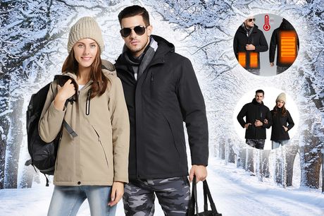 £49.99 instead of £108.89 for an adults’ USB heated coat from Pollyjoy – save 54%