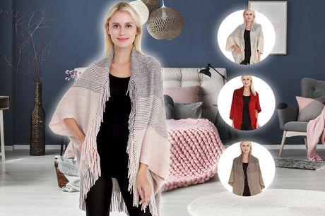 £10.99 instead of £39.99 for a women’s tassel shawl cardigan from Just Dealz - save 73%