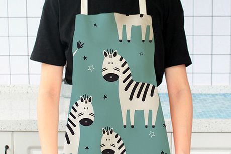 From £3.99 instead of £13.99 for a Kids’ Colourful Zebra Apron from Affinity Int – save up to 71%
