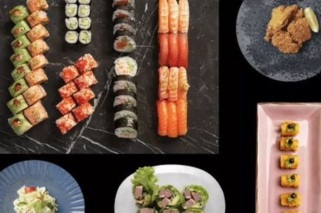 Spis med 33%. Noku Sushi: Moderne, japansk sushi-køkken med smagsoplevelser udover det sædvanlige.