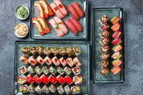 Spis med 33%. Yankii Sushi: Eftertragtet japansk sushioplevelse med friske råvarer fra hav og jord.