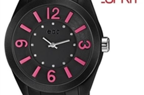 Relógio EDC by Esprit® Rising Sun Midnight Black Pink | 3ATM por 30.89€ PORTES INCLUÍDOS