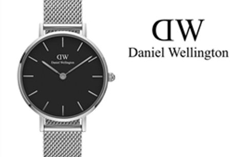 Daniel Wellington® Relógio Classic Petite Sterling 28 mm - DW00100218 por 95.70€ PORTES INCLUÍDOS