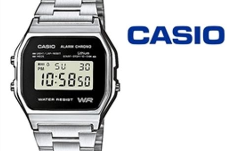 Relógio Casio® A158WEA-1EF por 50.82€ PORTES INCLUÍDOS