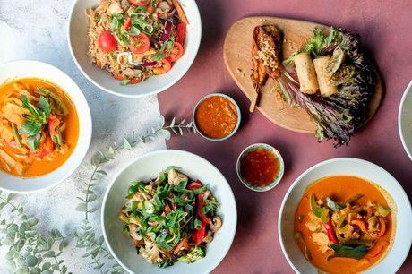Hjemmelavet Thai catering. Stor menu med 6 autentiske retter fra Wok N Thai