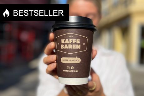 Åbningstilbud hos Kaffebaren. Vi fejrer åbningen af den nye Kaffebaren i Gravensgade med DEALpris på en lun panini og en stor valgfri drik.