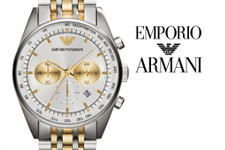 Relógio Emporio Armani® STF AR6117 por 133.98€ PORTES INCLUÍDOS