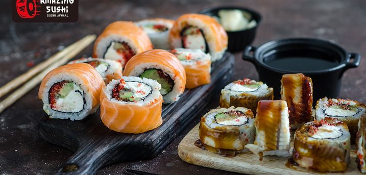  Sushibox (36 of 70 stuks) van Amazing Sushi 