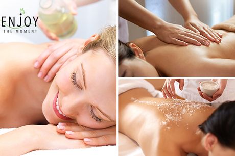 Massage naar keuze (60 min) + evt. gezichtsbehandeling of scrub 