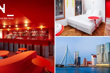 VIP-overnachting voor 2 + ontbijt in hartje Rotterdam