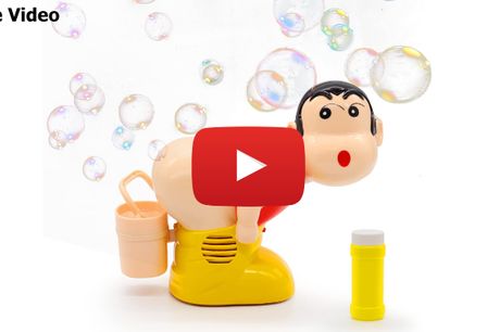 Sjovt og underholdende legetøj med bobler