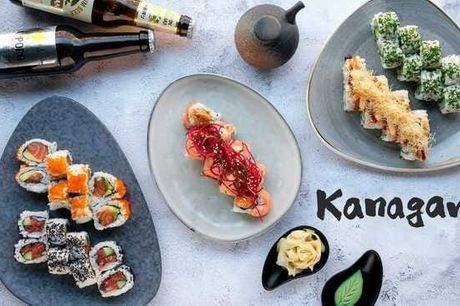 40 stk. Sushi fra Kanagawa. NY MENU: Kokken har arbejdet på Michelin-stjernet restaurant