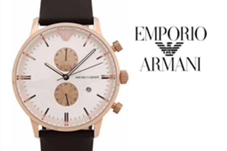 Relógio Emporio Armani® AR0398 por 133.98€ PORTES INCLUÍDOS