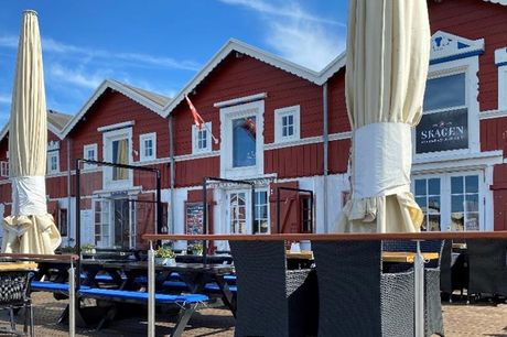 Fantastisk ophold for 2 på Skagen Harbour Hotel - Hotellet på toppen af Danmark