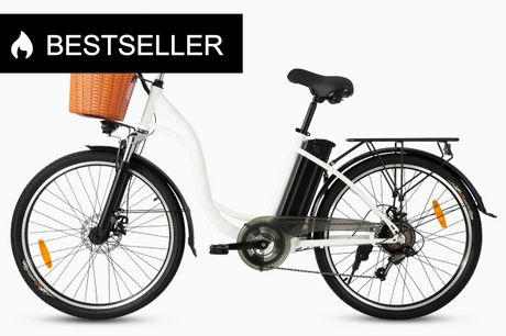 2023 El-Cykel med kraftig motor - rækkevidde på 60 km