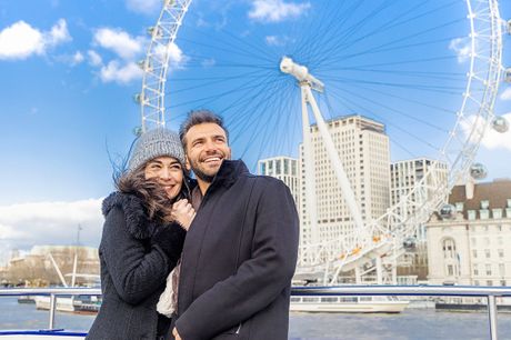 £34 -- 24-hour hop-on, hop-off Thames cruise for 2