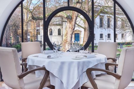 £66 -- Marylebone restaurant: 3-course French meal with bubbly