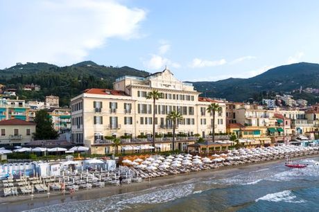 Italia Alassio - Grand Hotel Alassio Beach &amp; Spa Resort 5* a partire da € 148,00. Lussuoso soggiorno di vero relax con accesso Spa